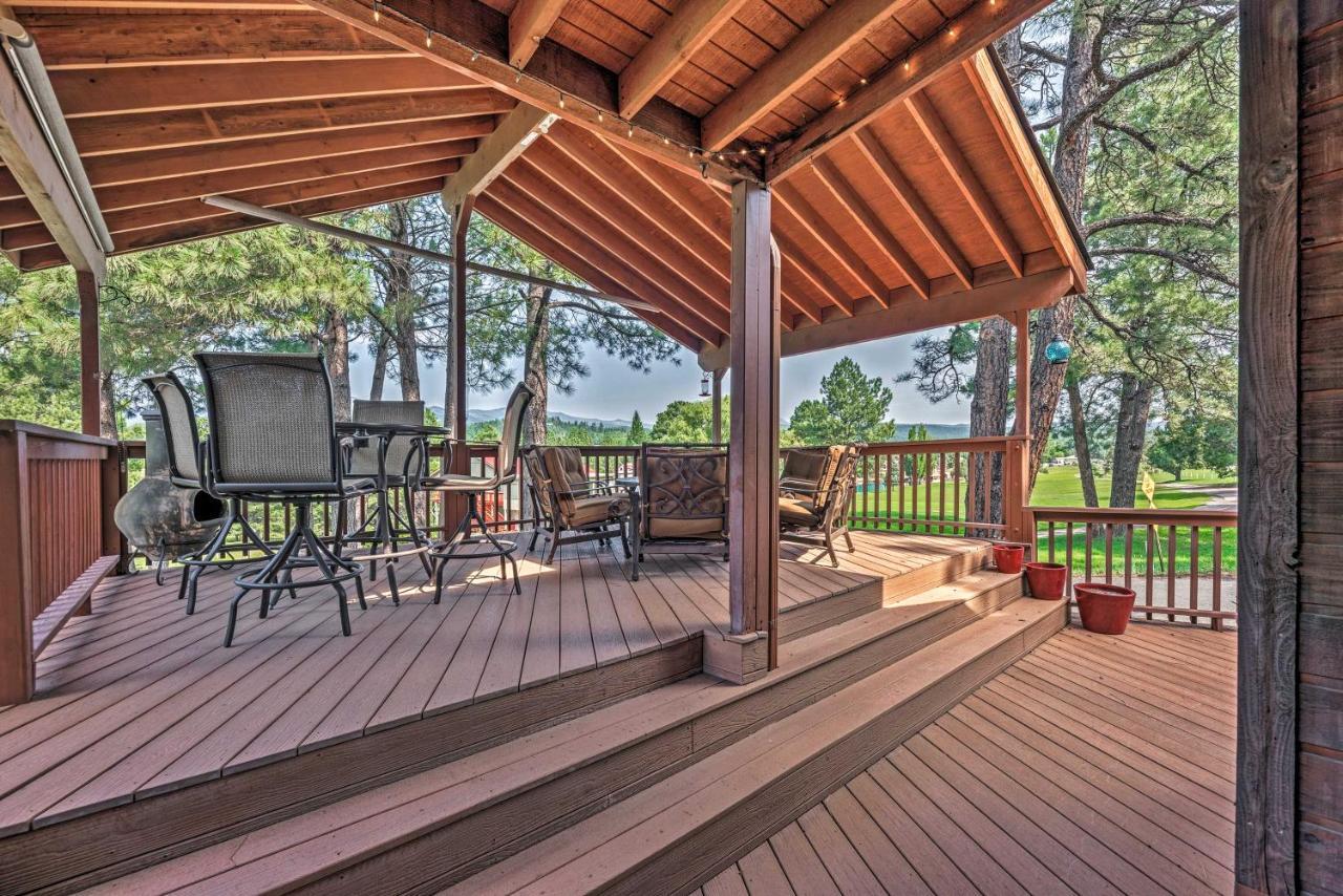 Cozy Ruidoso Cabin With Private Hot Tub And Large Deck Εξωτερικό φωτογραφία