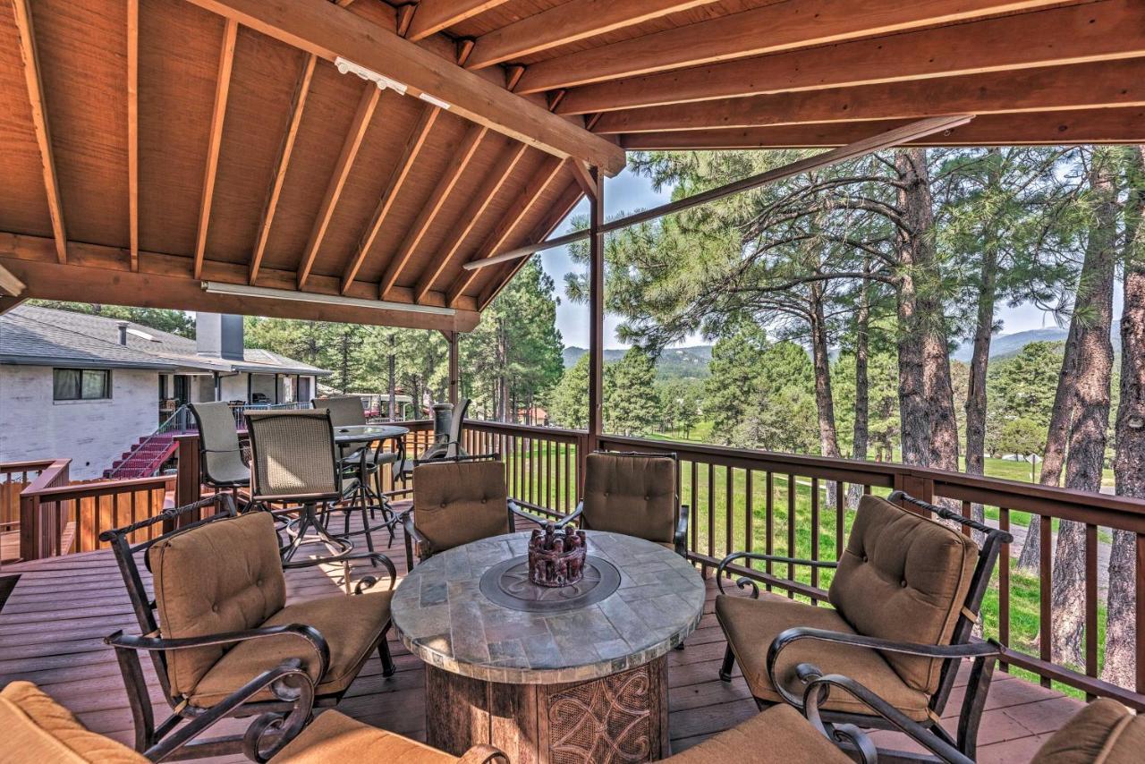 Cozy Ruidoso Cabin With Private Hot Tub And Large Deck Εξωτερικό φωτογραφία